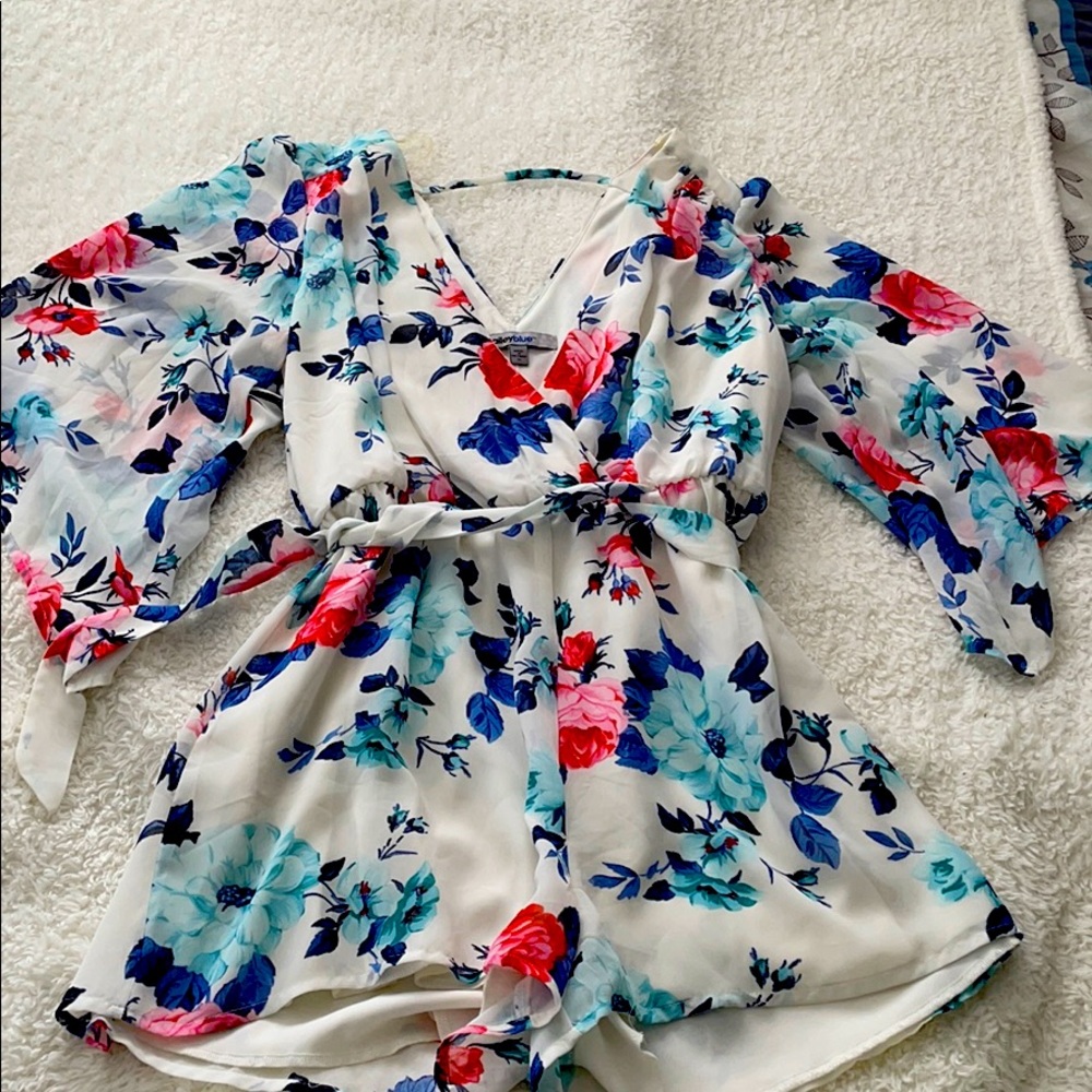 Floral Romper